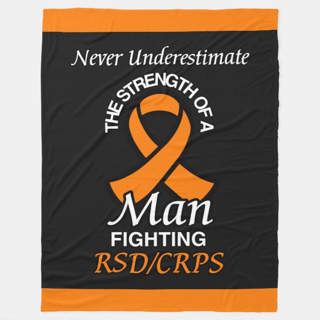 Manta Polar Nunca subestimar/cinta de opciones/hombre...RSD/CR (Anverso)