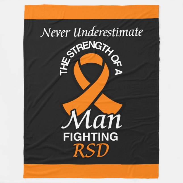 Manta Polar Nunca subestimes/cinta de opciones/hombre...RSD (Anverso)