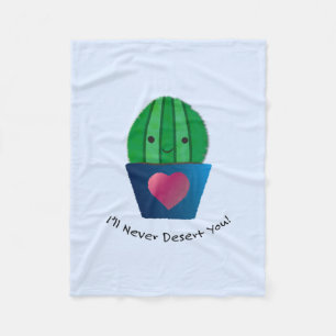 Manta Polar Nunca te desataré Cactus