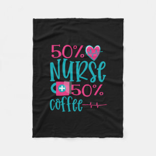 Manta Polar Nurse Gift   50 Enfermeras 50 Café
