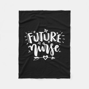 Manta Polar Nurse Gift Enfermeras futuras