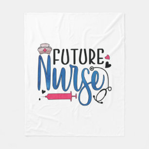 Manta Polar Nurse Gift Enfermeras futuras