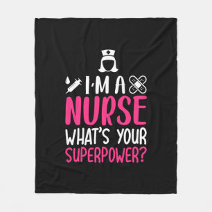 Manta Polar Nurse Gift Soy Una Enfermera De Lo Que Es Su Sup