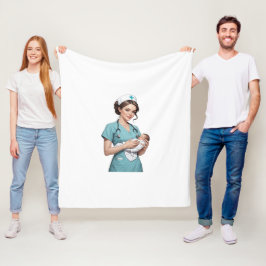 Manta Polar Nurse Holding Newborn – Gentle Care Medical Design
