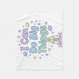 Manta Polar Nursery Confidence Affirmation I Can Do Big Things