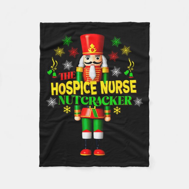 Manta Polar Nutcracker Hosce Nurse Festive Christmas Holiday S (Anverso)