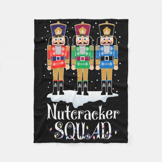 Manta Polar Nutcracker Squad Ballet Dance Christmas Xmas Light (Anverso)