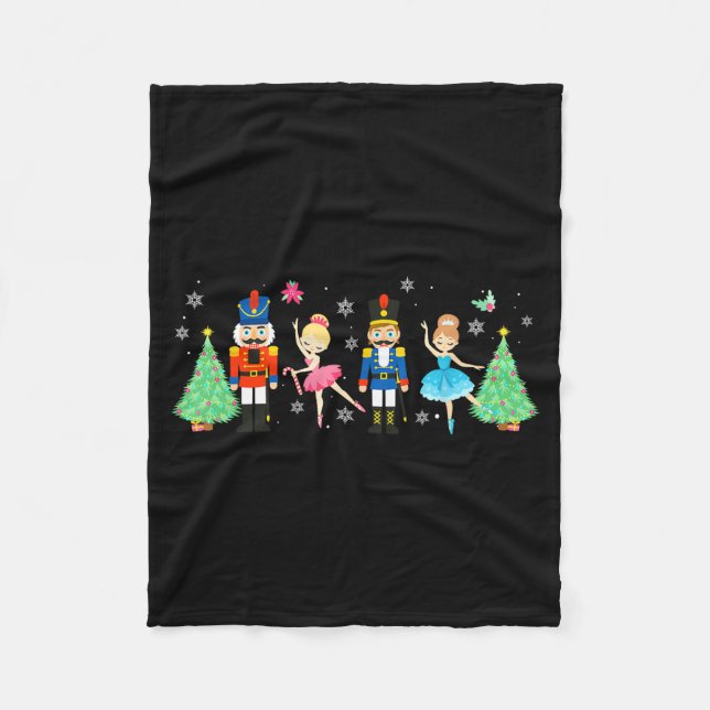 Manta Polar Nutcracker Squad Ballet Dance Merry Christmas Wome (Anverso)