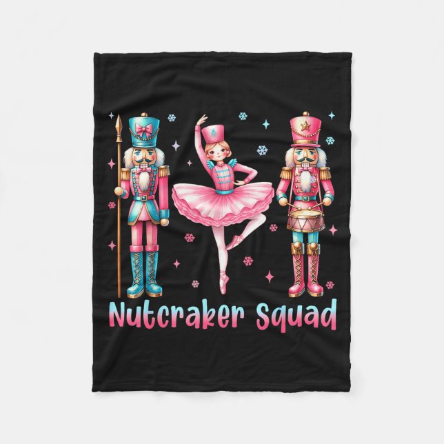 Manta Polar Nutcracker Squad Ballet Dance Merry Christmas Wome (Anverso)