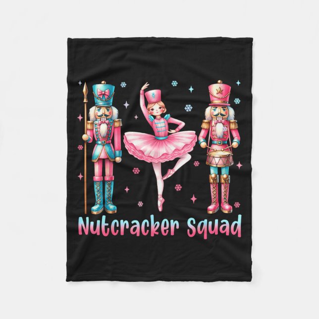 Manta Polar Nutcracker Squad Ballet Dance Merry Christmas Wome (Anverso)