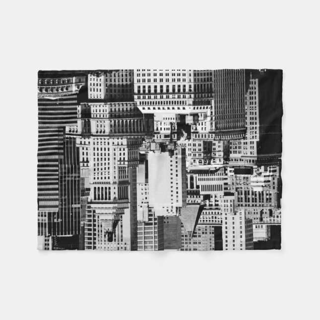Manta Polar NYC Skyline IX (Frente (Horizontal))