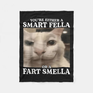 Manta Polar O eres un chico inteligente o un gato de felpa