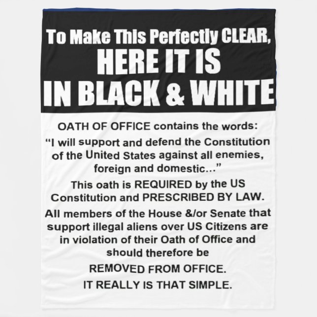 Manta Polar OATH of OFFICE (Anverso)