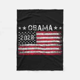 Manta Polar Obama 2028 Retro Vintage