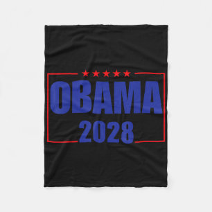 Manta Polar Obama Para El Presidente 2028 Obama 2028 Para Los