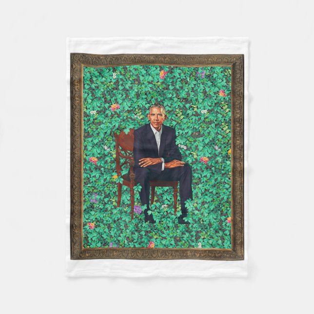 Manta Polar Obama Portrait Tee (Anverso)
