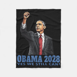 Manta Polar Obama vintage presidente 2028 Obama _9