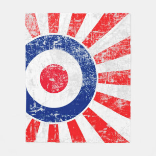 Manta Polar Objetivo de Mod Mods USA Objetivo Grunge Roundel