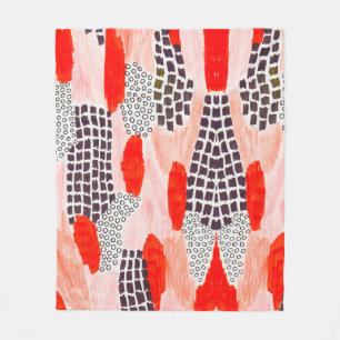 Manta Polar Obra colorida