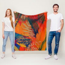Obra de arte abstracta moderna del Boho