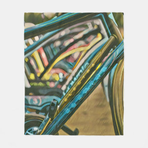 Manta Polar Obra de arte para bicicletas