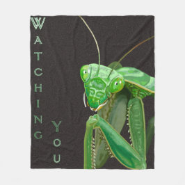 Manta Polar Observándote - Versión verde