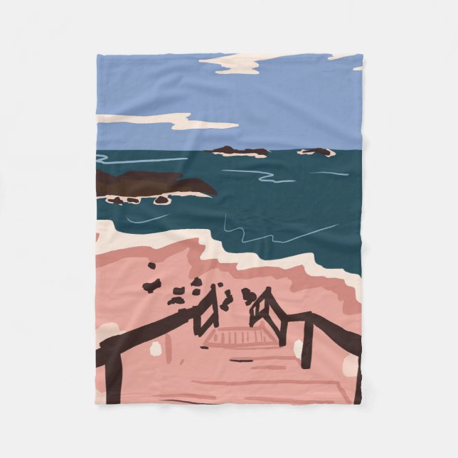 Manta Polar Ocean Blues (Anverso)