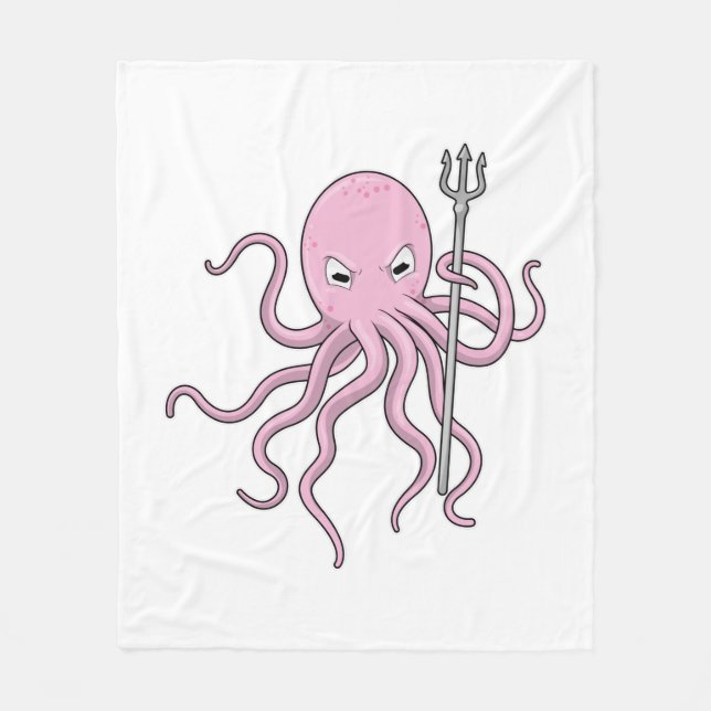 Manta Polar Octopus as Wizard con Trident (Anverso)