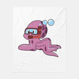 Manta Polar Octopus como buceador con Snorkel