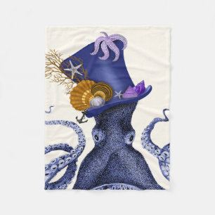 Manta Polar Octopus con Gorra náutico