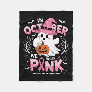 Manta Polar Octubre Nosotros Vestimos Camiseta Rosa Fantasma C