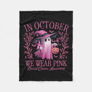 Manta Polar Octubre Nosotros Vestimos de Rosa Conciencia del C
