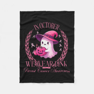 Manta Polar Octubre Vivimos Fantasma Rosa Luchando Contra El C