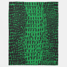 Manta Polar Ocultar el lagarto verde