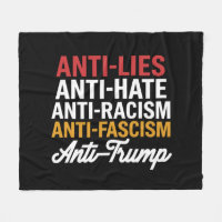 Odio Anti Trump Mentiras y Fascismo Resistir Anti