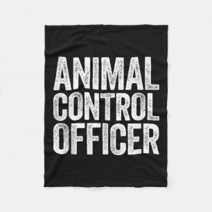Manta Polar Oficial de control de animales Tanque de vestuario