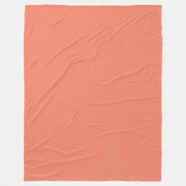 Manta Polar Oficina de franjas mínimas blancas y rojas de salm