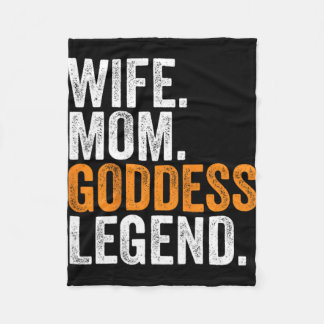 Manta Polar Oficina de ocupación divertida de leyenda de mamá