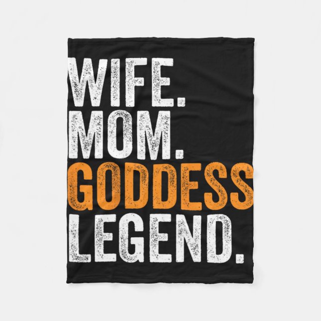 Manta Polar Oficina de ocupación divertida de leyenda de mamá (Anverso)