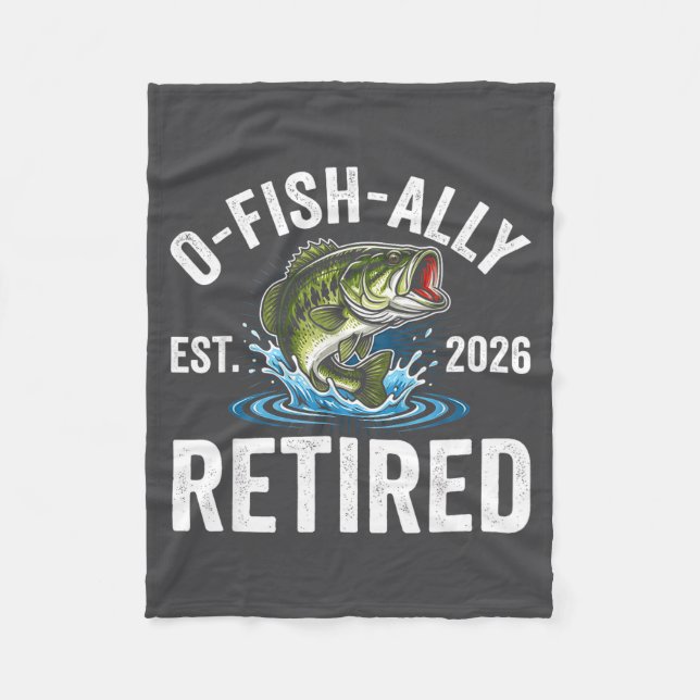 Manta Polar Ofishally Retired 2026 Funny Fishing Retirement Fi (Anverso)