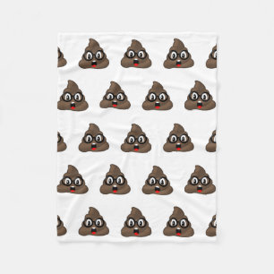 Manta Polar Oh emoji w/Glasses del impulso