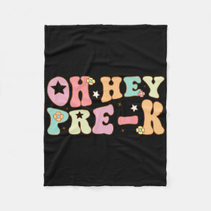 Manta Polar Oh Hola Pre K Groovy Ck Para Escuela Feliz Primer
