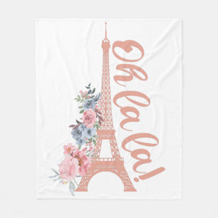 Manta Polar Oh La La - Torre Eiffel París Francia