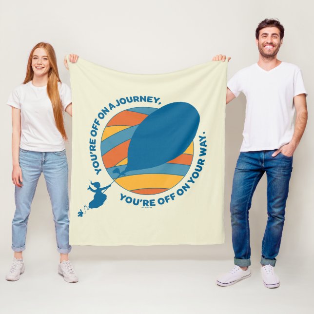 Manta Polar ¡Oh, los lugares a los que vas! "Estás en camino" (In situ)