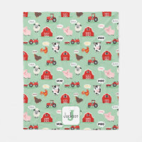 Oink Baa Moo Farm Animal Cute Kids
