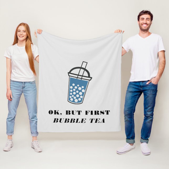 Manta Polar Ok, pero el primer Personalizado del té de burbuja (In situ)