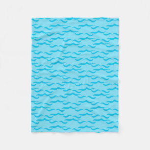 Manta Polar Olas de agua de mar azul pastel Océano Pacífico