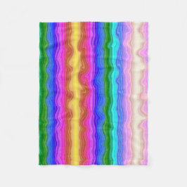 Manta Polar Olas de Color