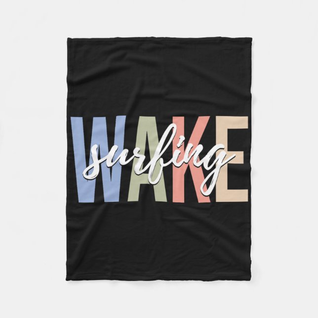 Manta Polar Olas de surf Wake Surfing Wake Surfer Surfing Barc (Anverso)