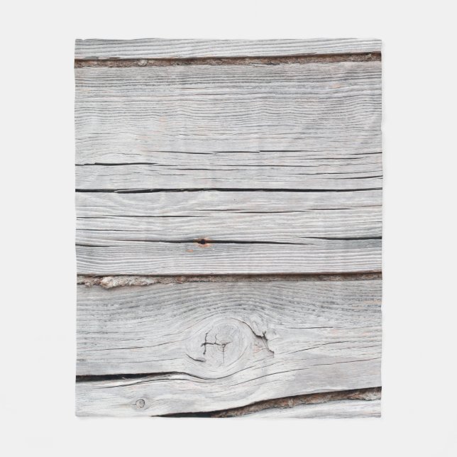 Manta Polar Old grey wooden plank wall textureabstract,backgro (Anverso)